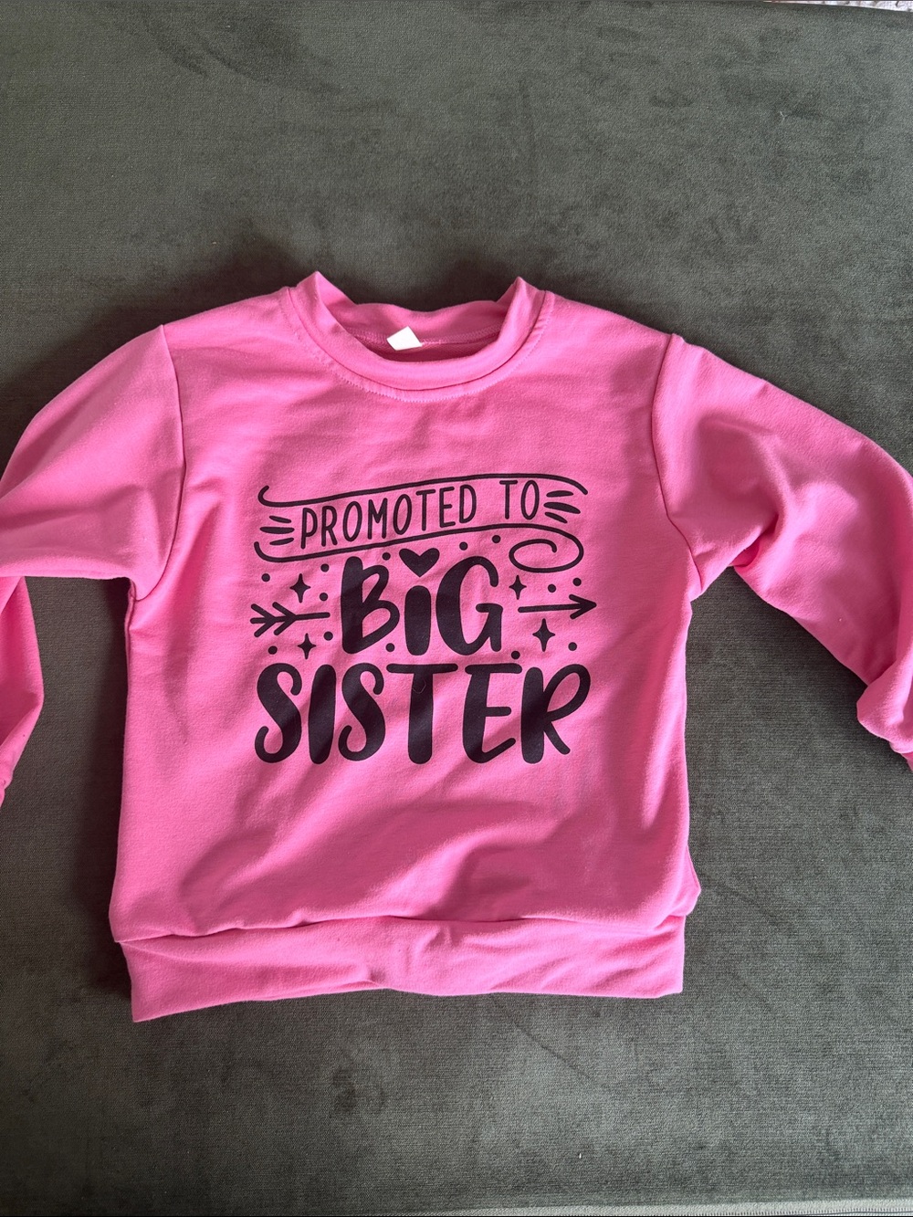 Big sister shirt